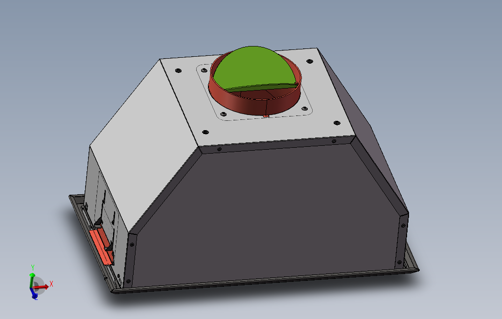 一体式抽油烟机模型