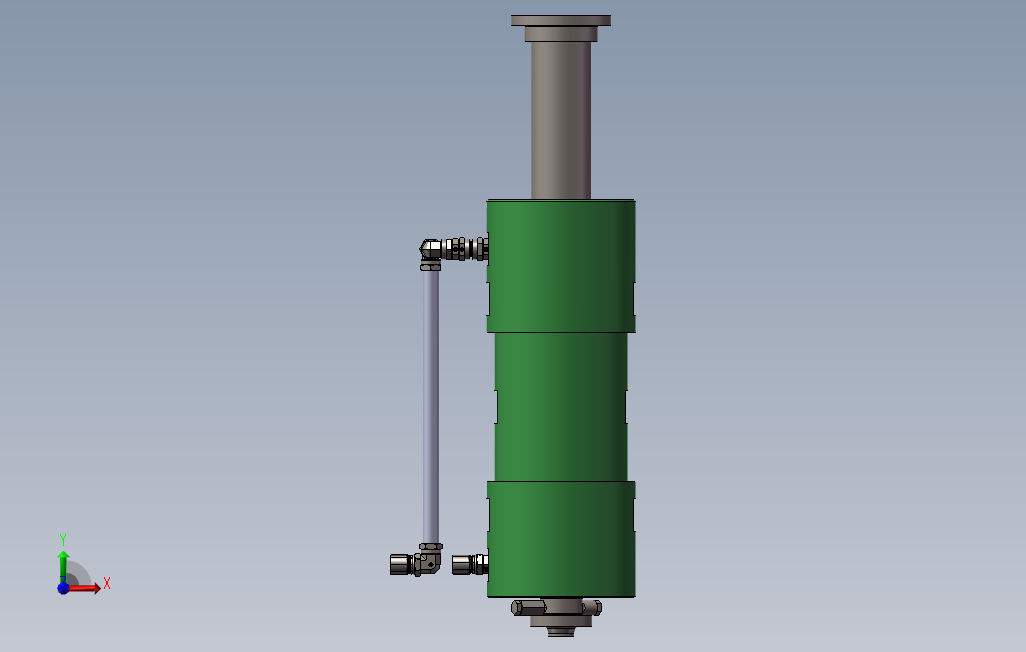 500mm行程液压作动筒