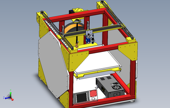 小型3D打印机模型
