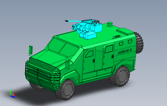 ALTINOK装甲车模型