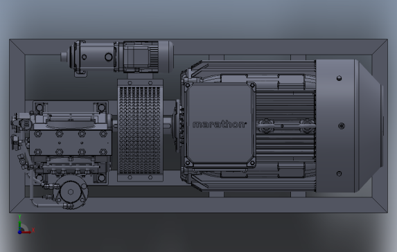 发电机设计模型图纸