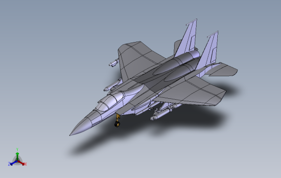 F15A战斗机模型