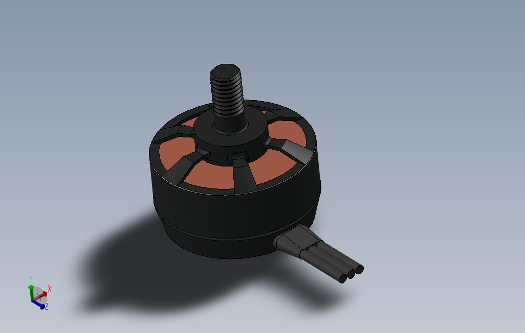 T-Motor2205无刷电机模型