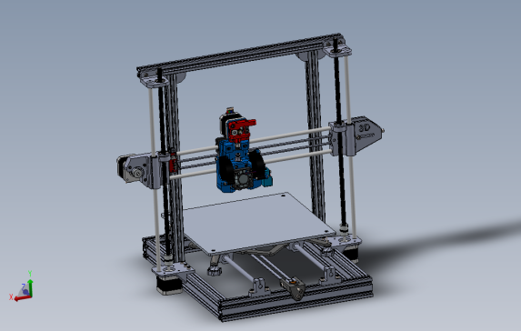 快速便捷3D打印机模型
