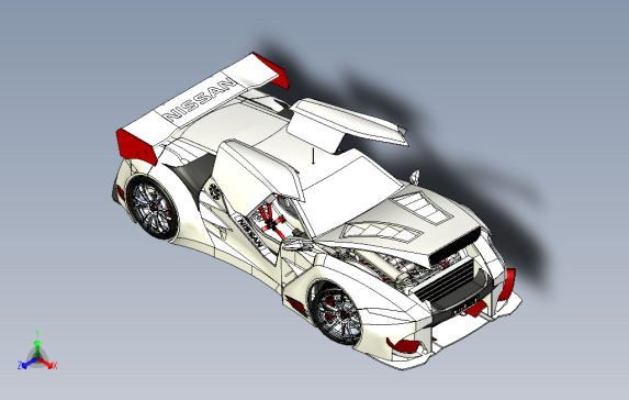 NissanGTR2020观念跑车