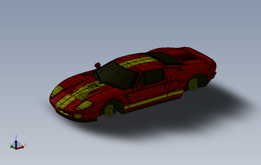 福特GT40汽车