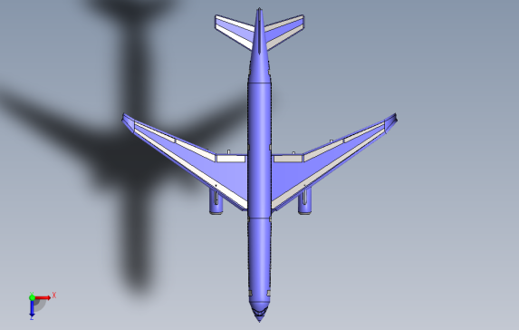 空中客车A350-2000飞机模型