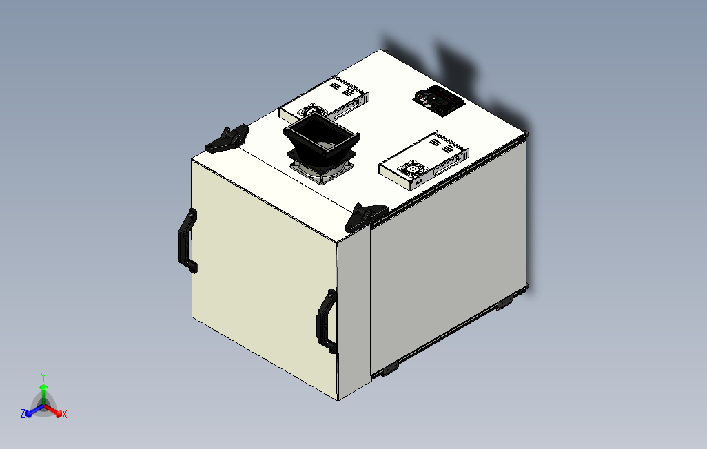 3D打印机模型详图vzbot