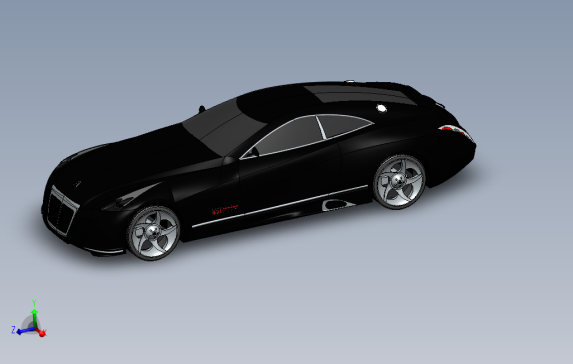 迈巴赫汽车模型Exelero