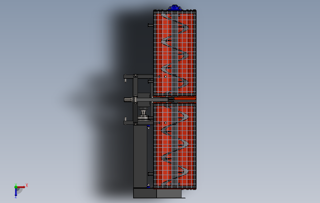撒肥机设备模型_SOLIDWORKS 2016_模型图纸下载 – 懒石网
