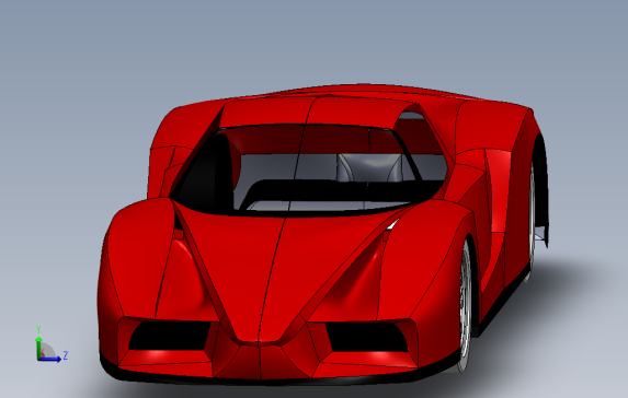 法拉利跑车Enzo