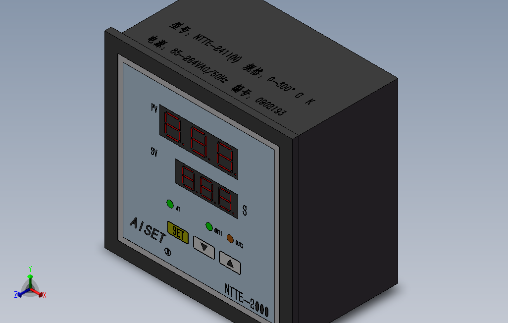 NTTE-2000 亚泰温控表