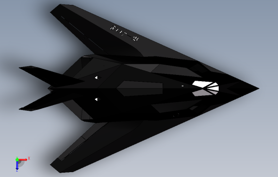 F117隐身轰战机