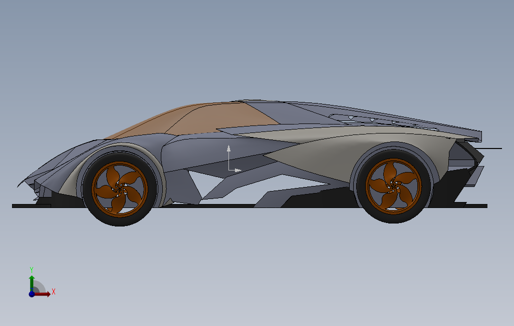 兰博基尼超级跑车模型
