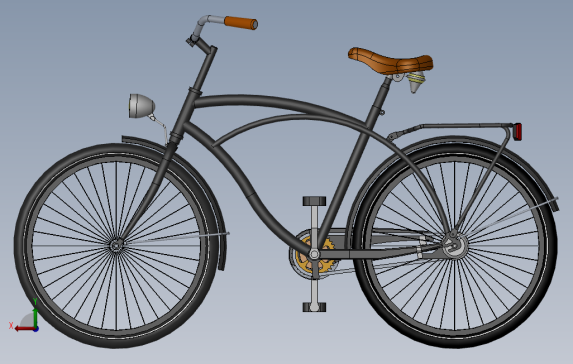 自行车设计模型