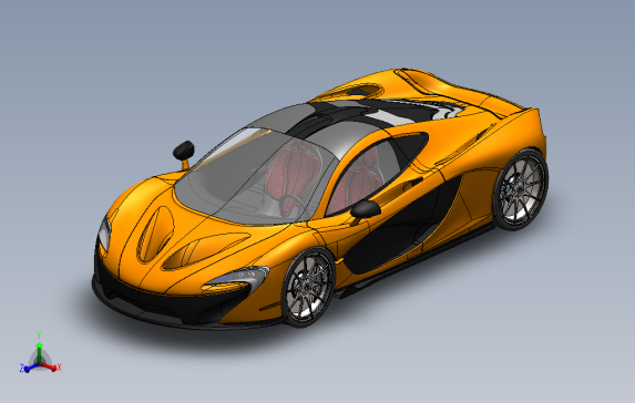 跑车模型McLaren
