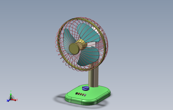 电风扇3D模型