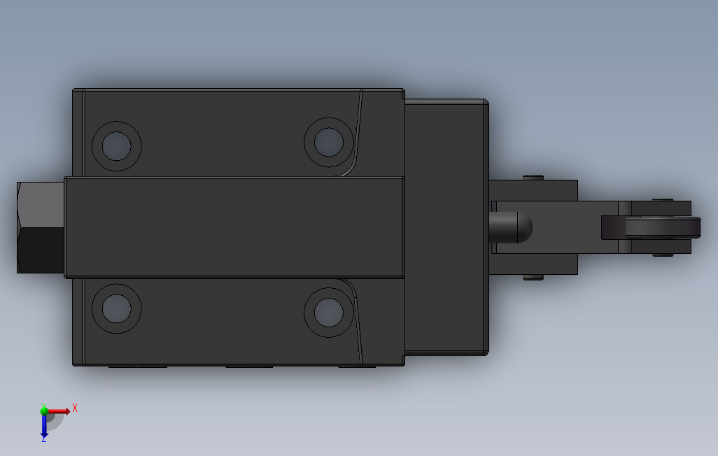 DCG-02机械式换向阀_SOLIDWORKS 2014_模型图纸下载 – 懒石网