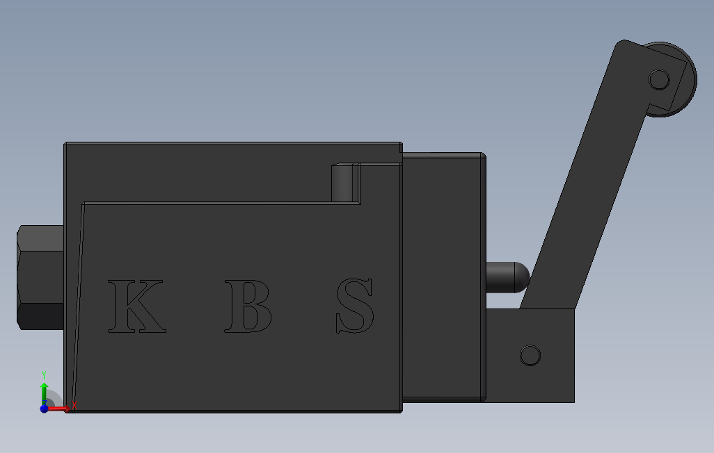 DCG-02机械式换向阀_SOLIDWORKS 2014_模型图纸下载 – 懒石网