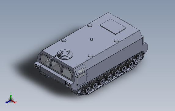 CM24装甲车模型