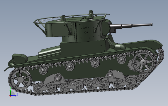 T-26坦克模型