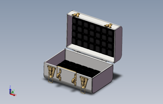 工具箱三维设计模型