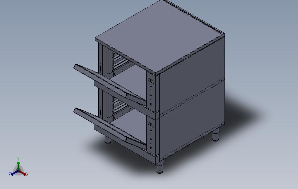 实验形式的电窑3D设计模型