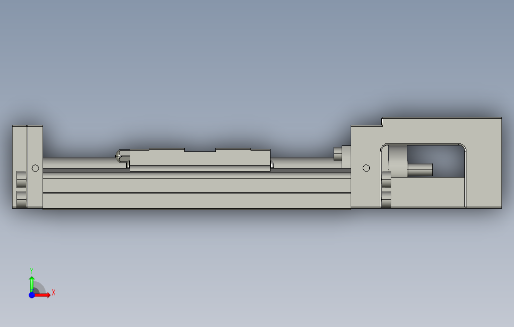 KK40-100A1-F0上银KK直线模组..stp_STEP_模型图纸下载 – 懒石网