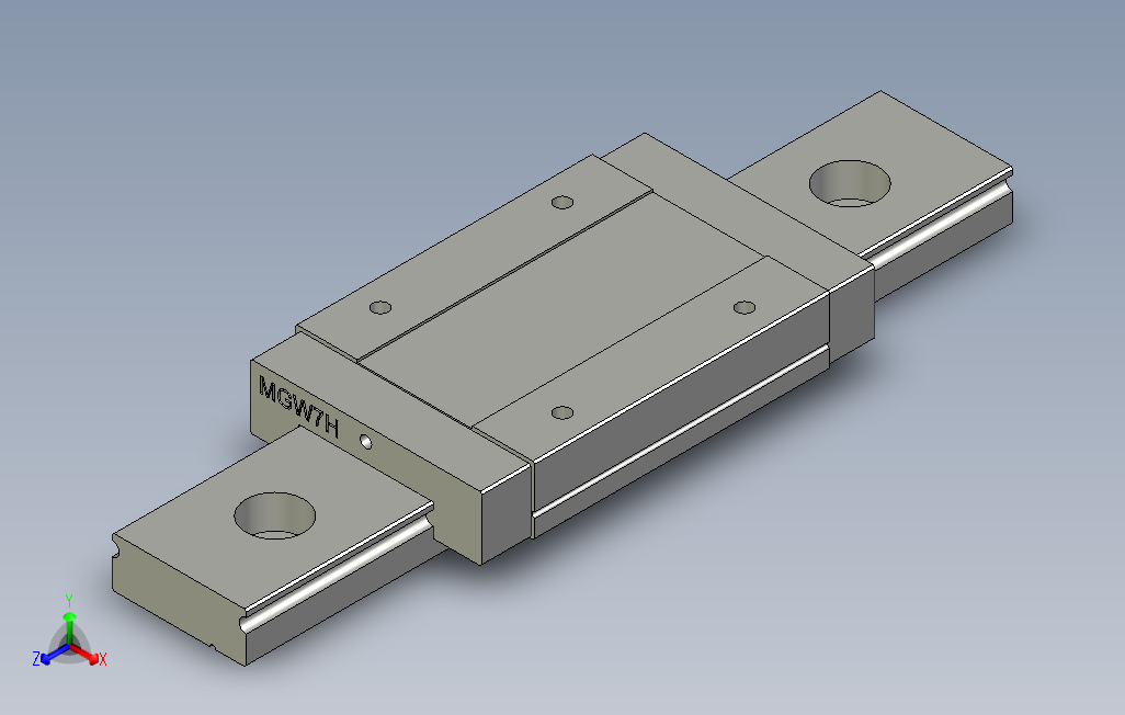 MGW7H上银KK直线模组..stp