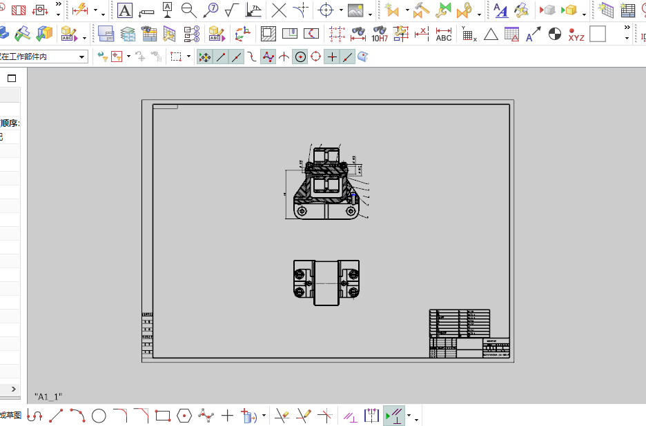 滑轮组模型与工程图