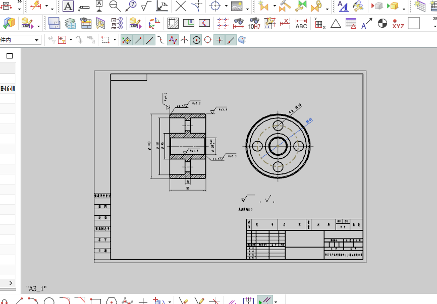 滑轮组模型与工程图