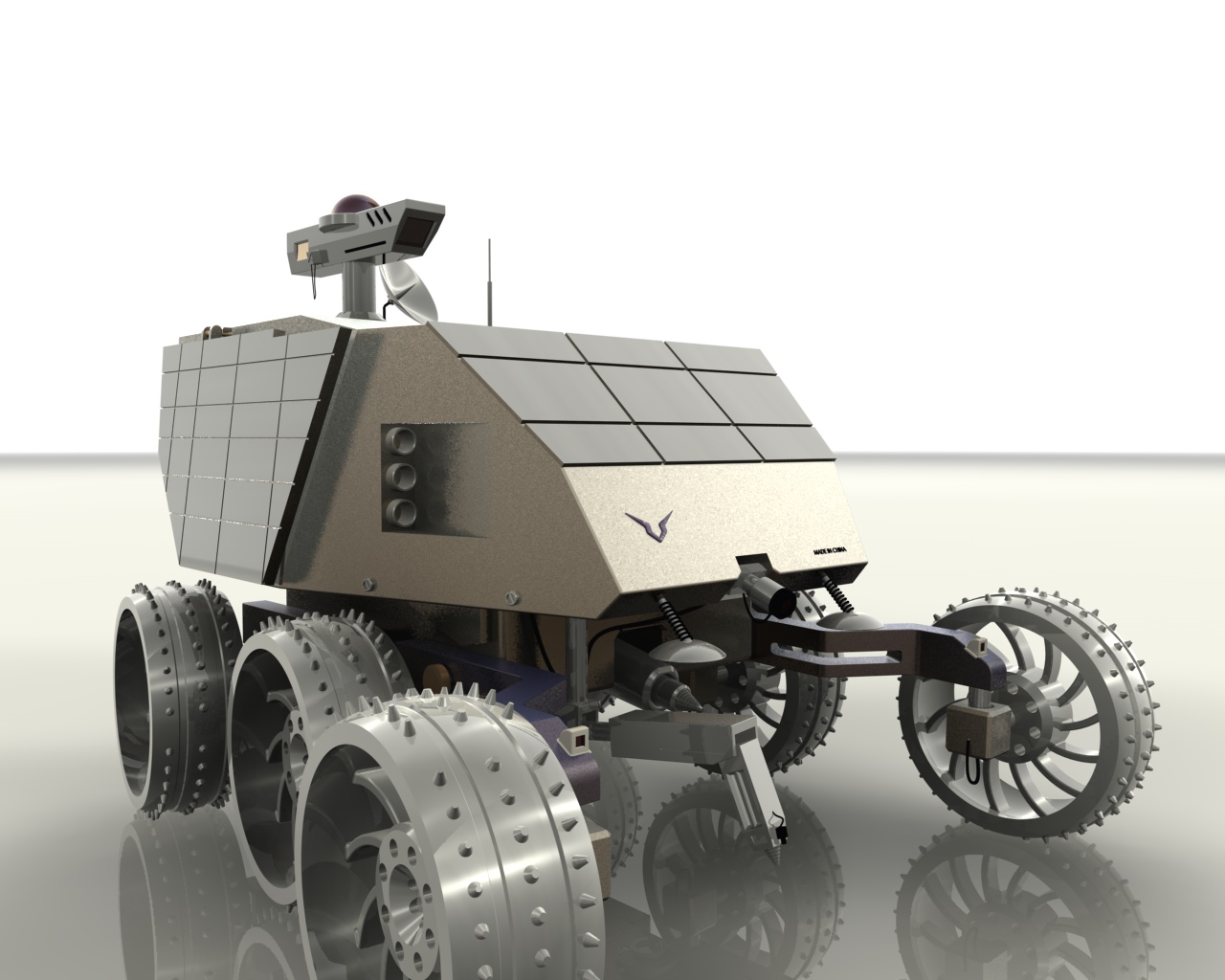 月球车"零部件设计及装配