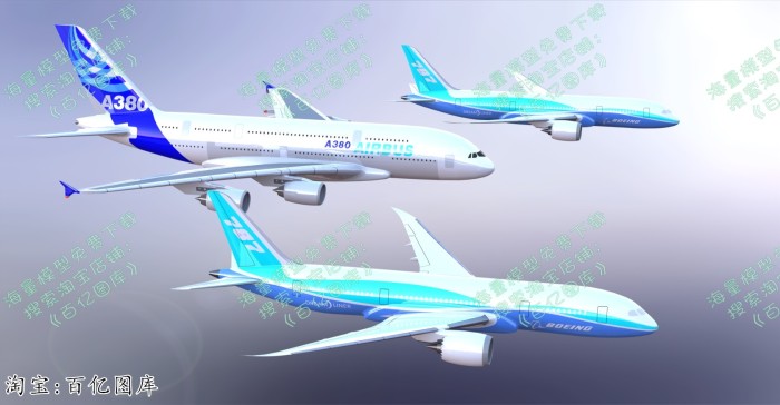71-波音787全尺寸模型 sw step