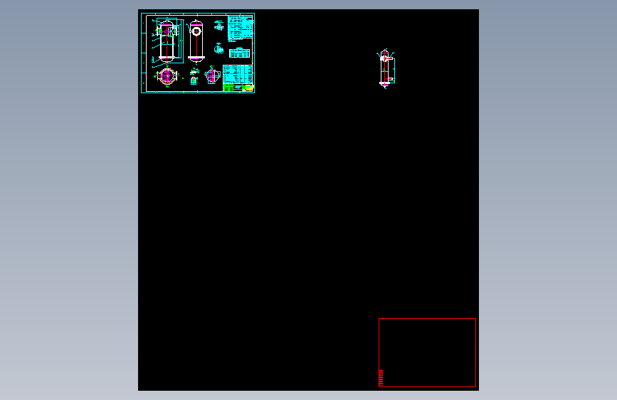 LF-30型空气过滤器 _CAD图纸