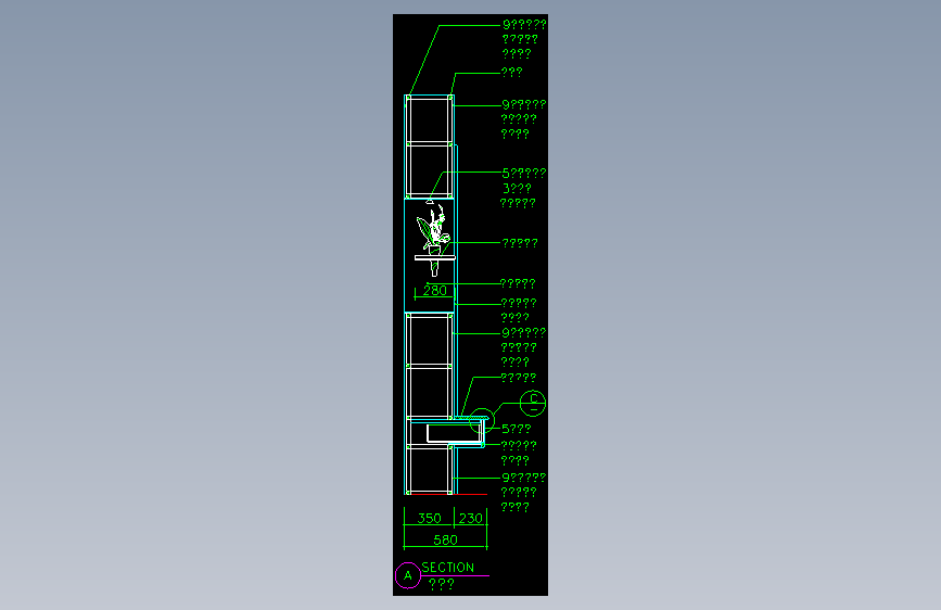 家装类CAD图块(五)-FH01064B