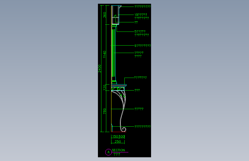 家装类CAD图块(五)-FH01066A