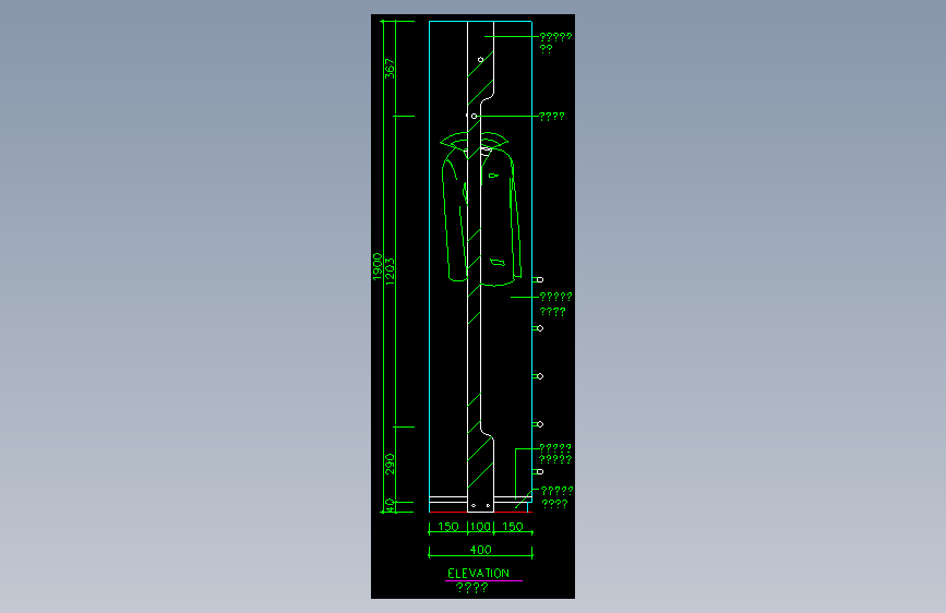 家装类CAD图块(五)-FH01075A
