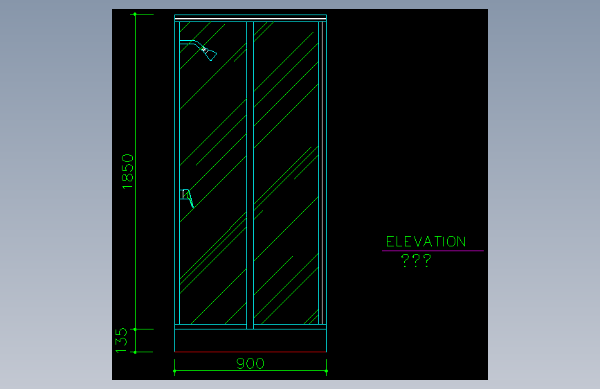 家装类CAD图块(五)-FH01077I