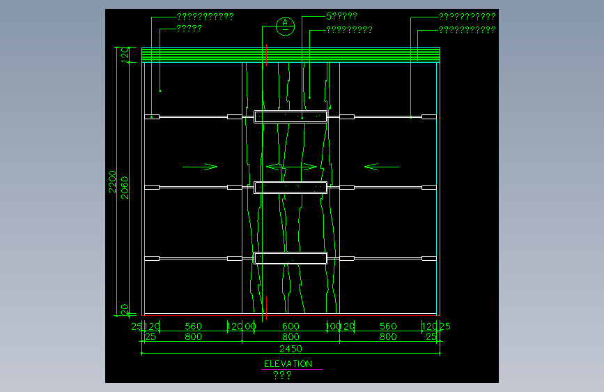 家装类CAD图块(五)-FH01099D