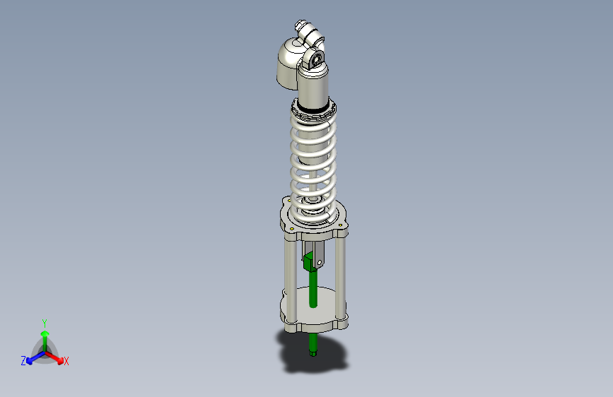 减震器3D数模