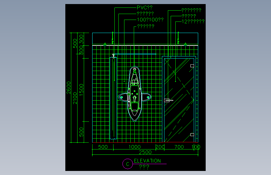 家装类CAD图块(五)-FH01118I