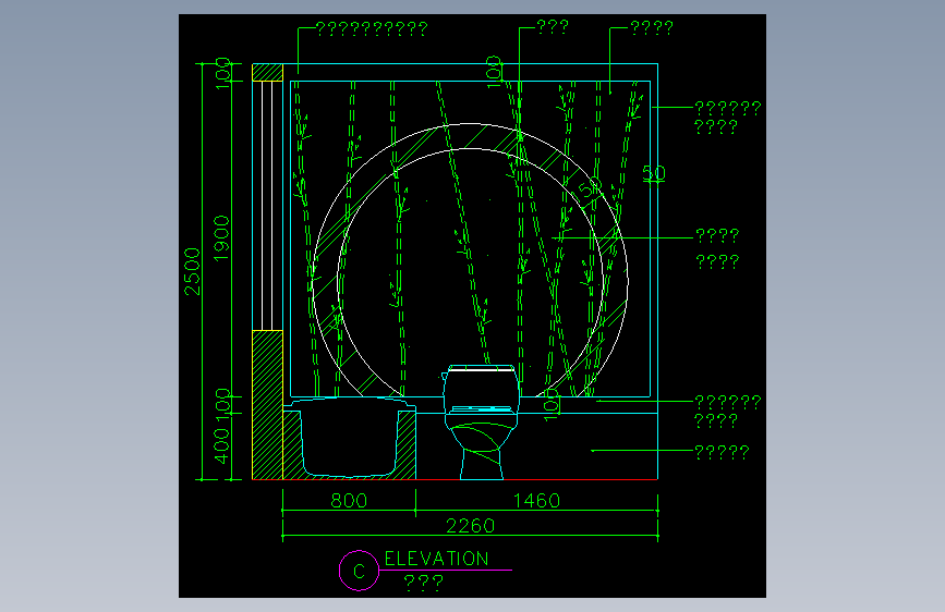 家装类CAD图块(五)-FH01127I