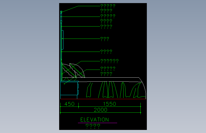 家装类CAD土块(二)-FH01049D