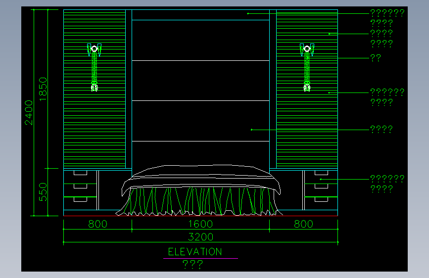 家装类CAD土块(二)-FH01068D