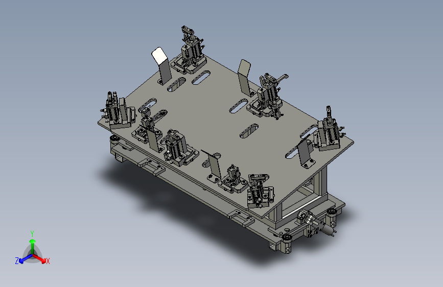 点焊夹具3D