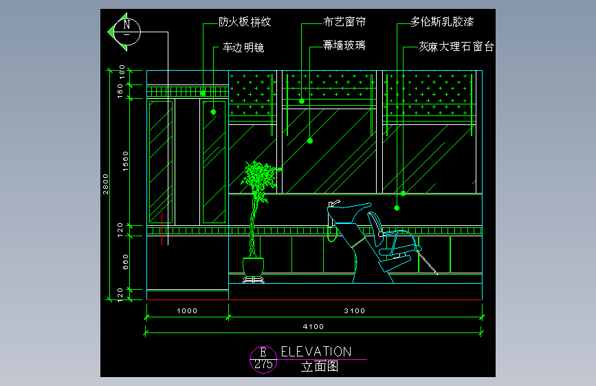 建筑图库工装二-FH04083D