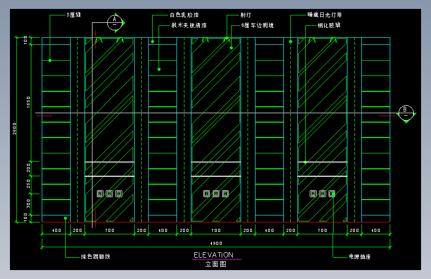 建筑图库工装一-FH04015D