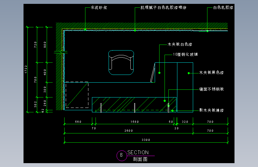 建筑图库工装一-FH04018D