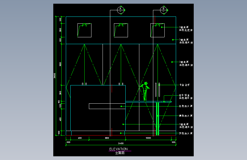 建筑图库工装一-FH04022D