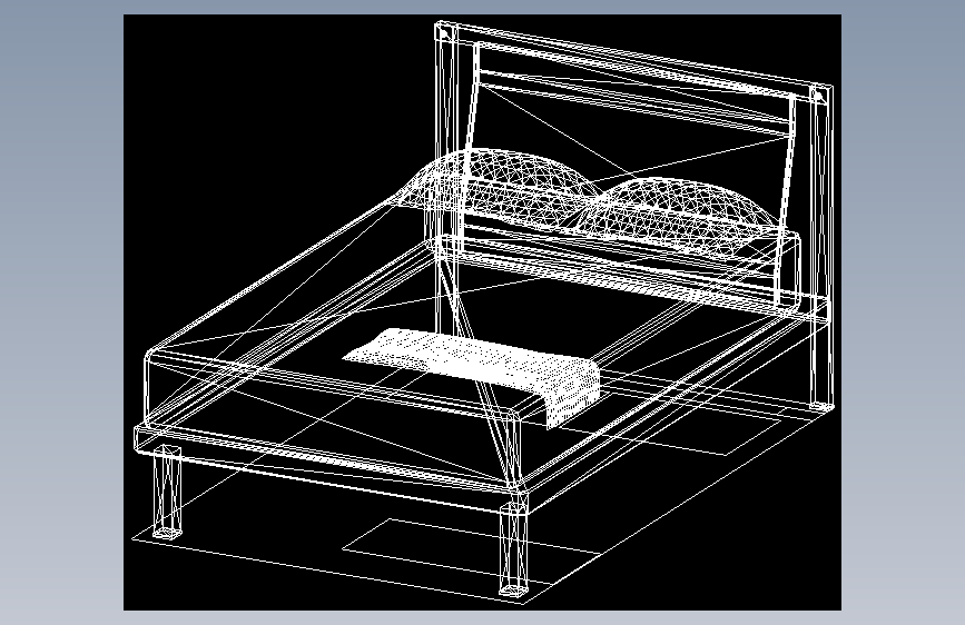 室内家具和灯具等的模型十-J-B04